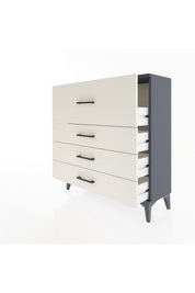 Arges Şifonyer 4 Çekmeceli 88x30x96 - S04M014V4A