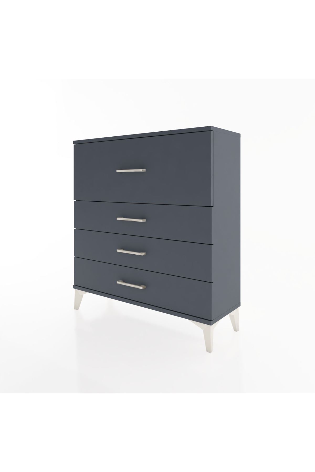 Arges Şifonyer 4 Çekmeceli 88x30x96 - S04M014V5A