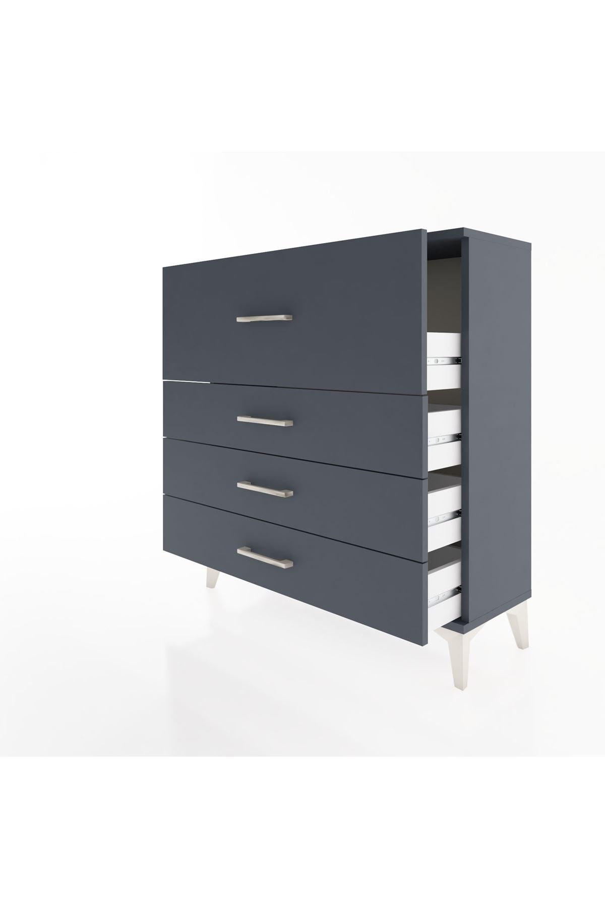 Arges Şifonyer 4 Çekmeceli 88x30x96 - S04M014V5A