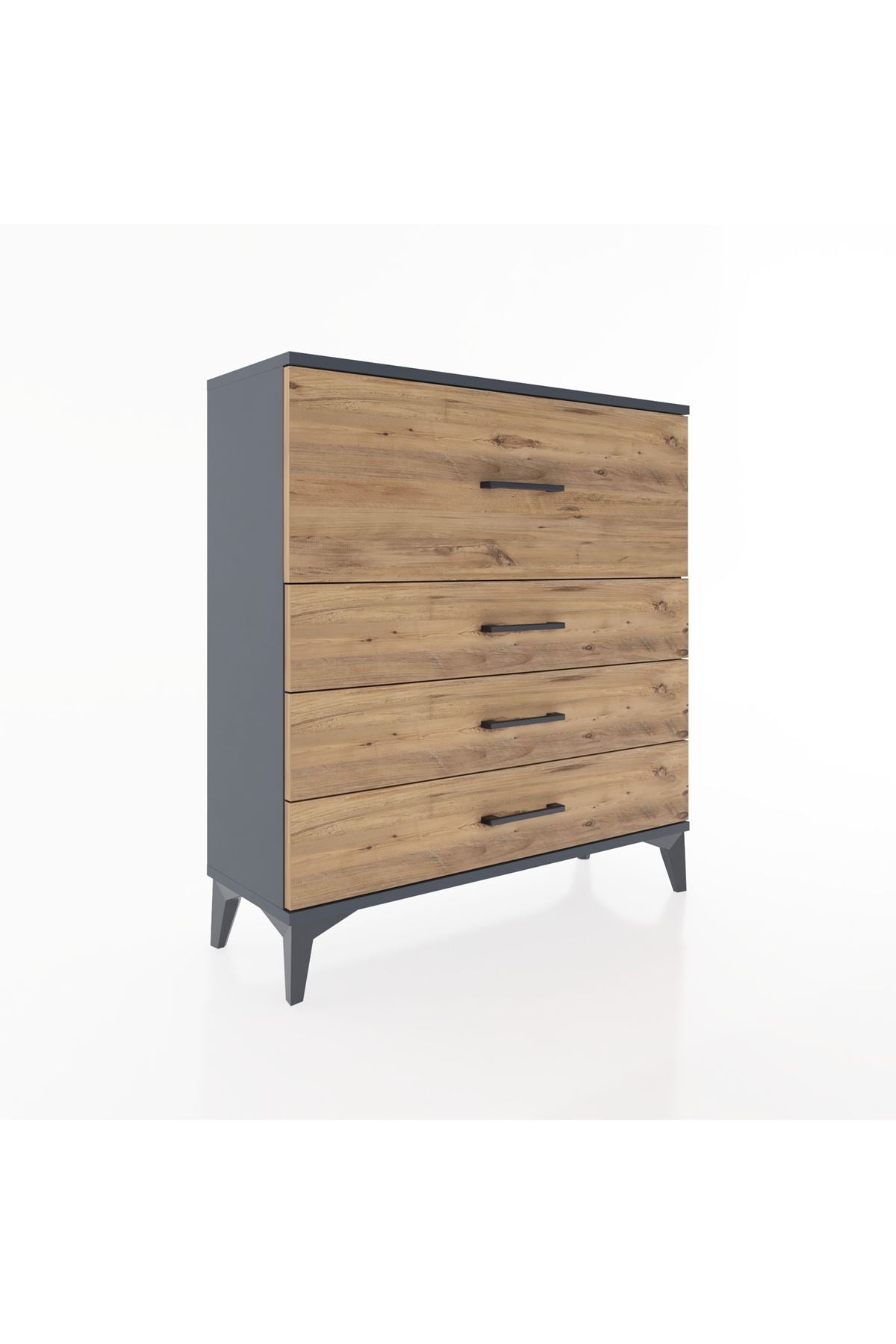 Arges Şifonyer 4 Çekmeceli 88x30x96 - S04M014V6A
