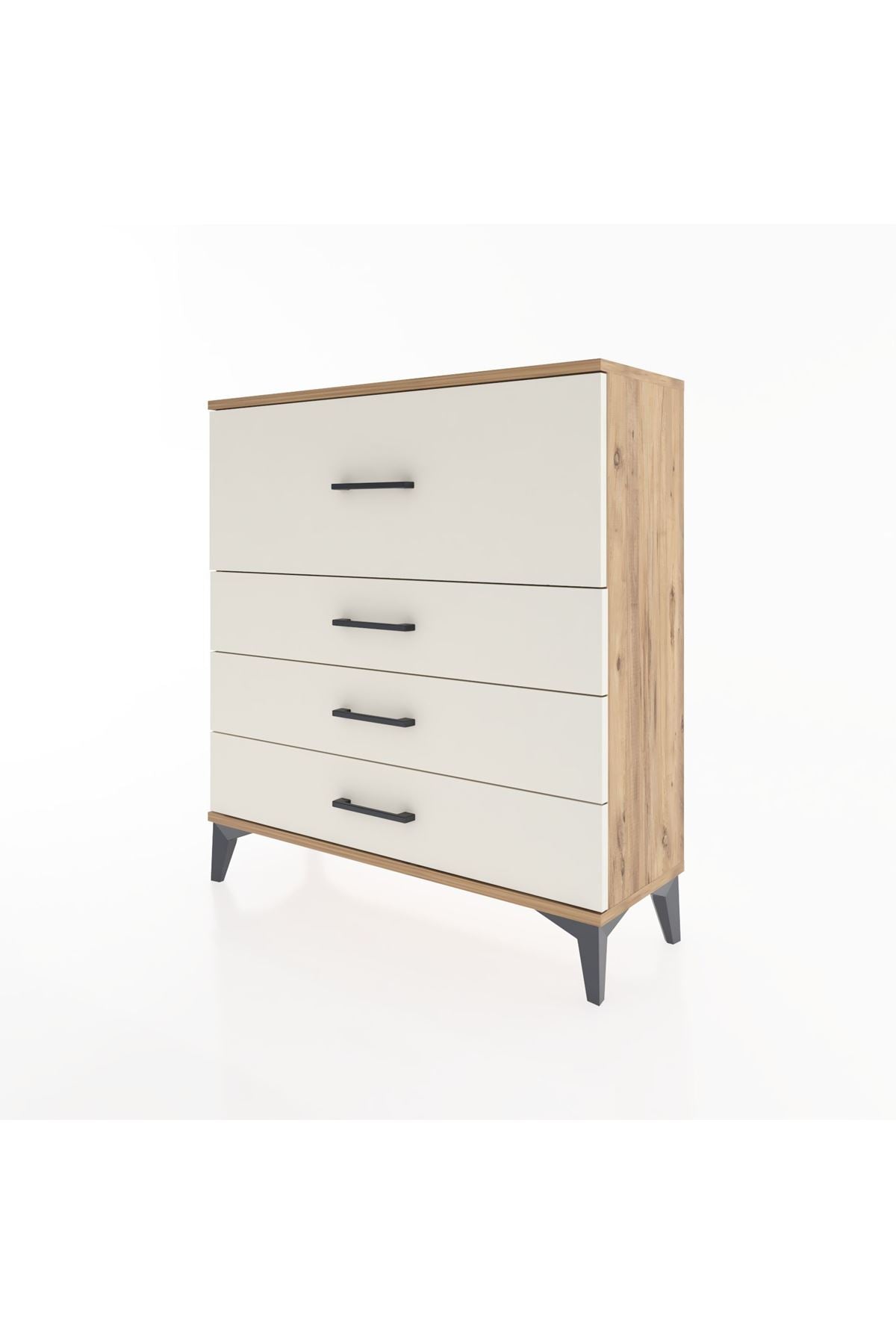 Arges Şifonyer 4 Çekmeceli 88x30x96 - S04M014V7A