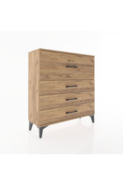 Arges Şifonyer 4 Çekmeceli 88x30x96 - S04M014V9A