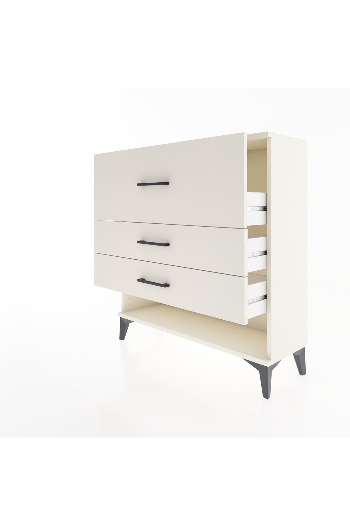 Arges Şifonyer 3 Çekmeceli 88x30x96 - S04M015V1A