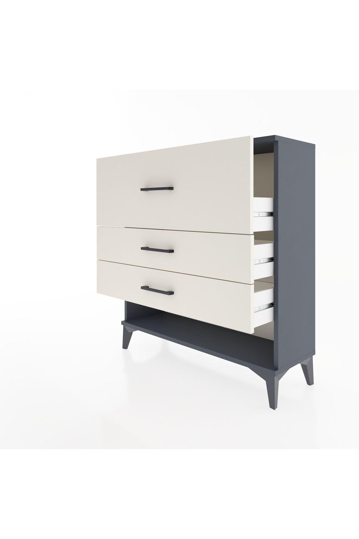 Arges Şifonyer 3 Çekmeceli 88x30x96 - S04M015V4A