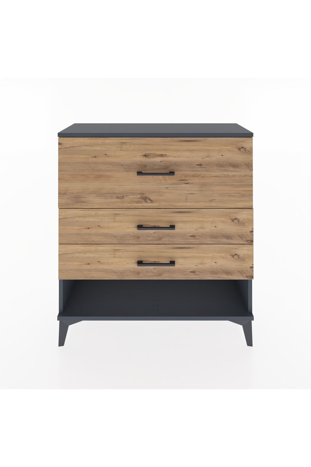 Arges Şifonyer 3 Çekmeceli 88x30x96 - S04M015V6A