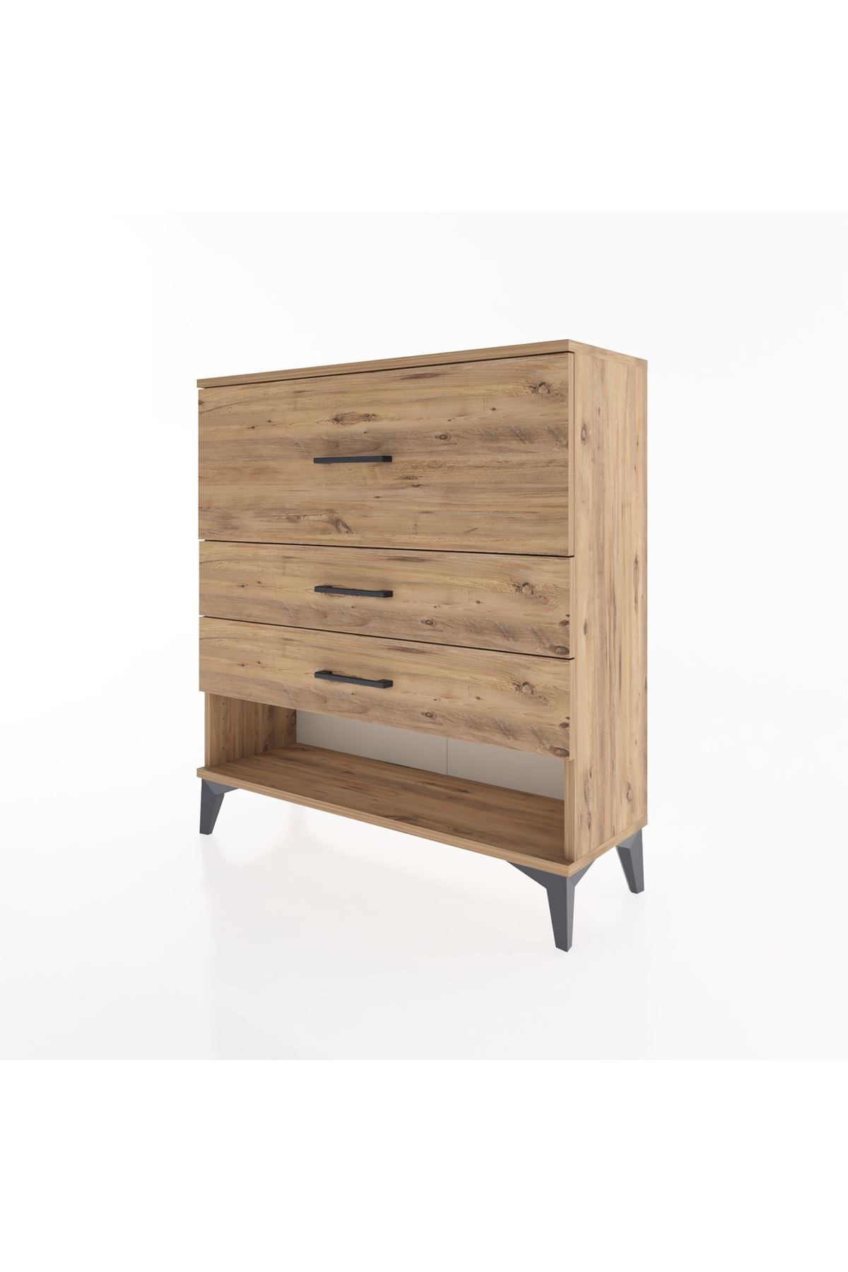 Arges Şifonyer 3 Çekmeceli 88x30x96 - S04M015V9A