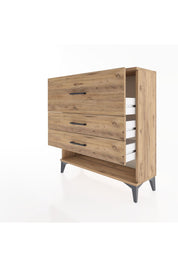 Arges Şifonyer 3 Çekmeceli 88x30x96 - S04M015V9A