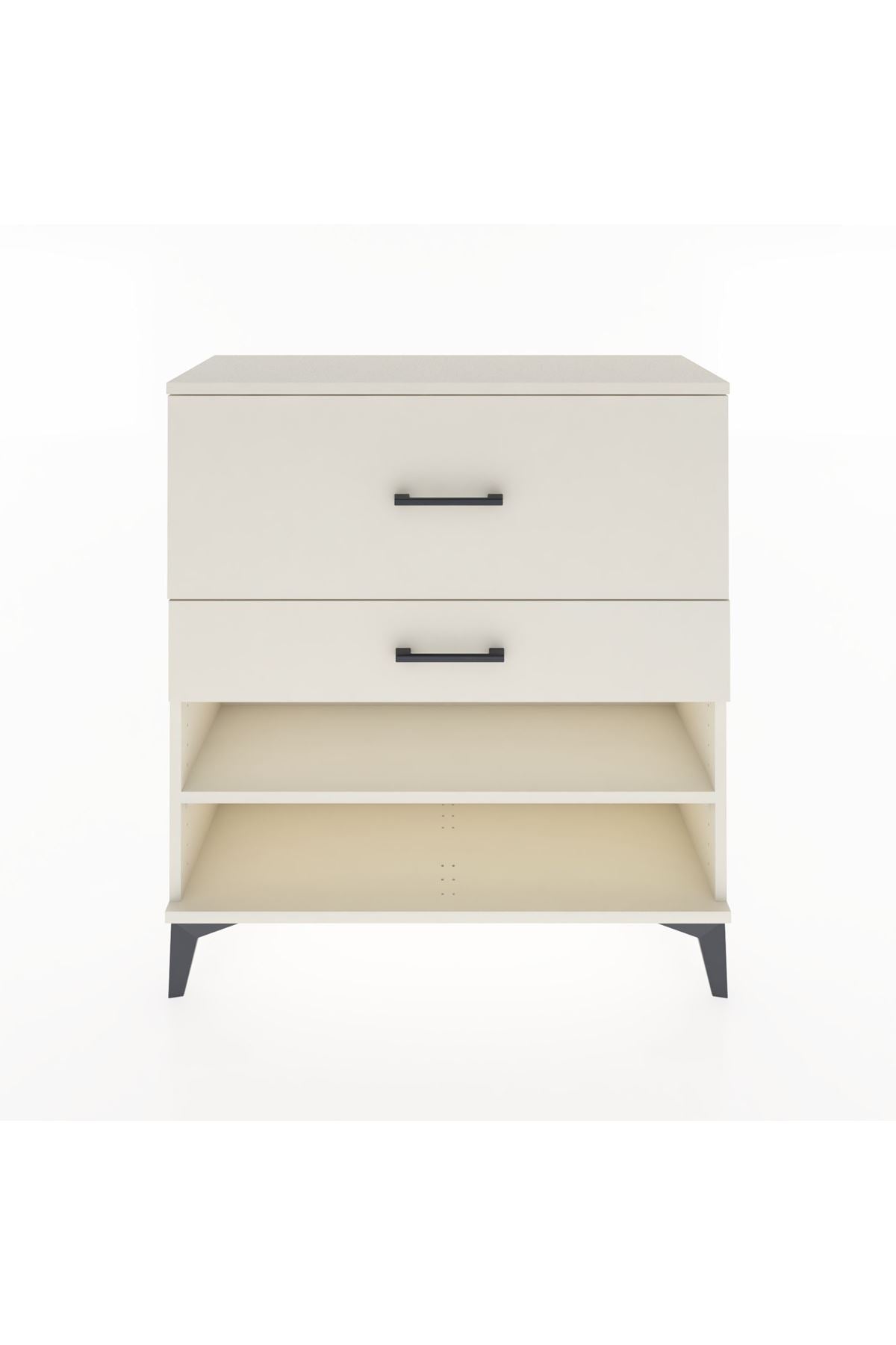 Arges Şifonyer Tek Raflı 2 Çekmeceli 88x30x96 - S04M016V1A