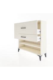 Arges Şifonyer Tek Raflı 2 Çekmeceli 88x30x96 - S04M016V1A