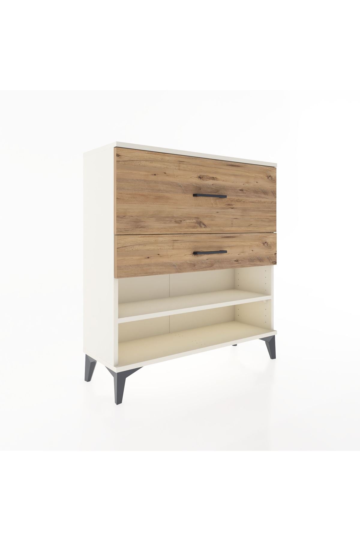 Arges Şifonyer Tek Raflı 2 Çekmeceli 88x30x96 - S04M016V3A