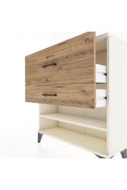 Arges Şifonyer Tek Raflı 2 Çekmeceli 88x30x96 - S04M016V3A