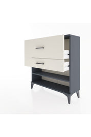 Arges Şifonyer Tek Raflı 2 Çekmeceli 88x30x96 - S04M016V4A