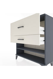 Arges Şifonyer Tek Raflı 2 Çekmeceli 88x30x96 - S04M016V4A