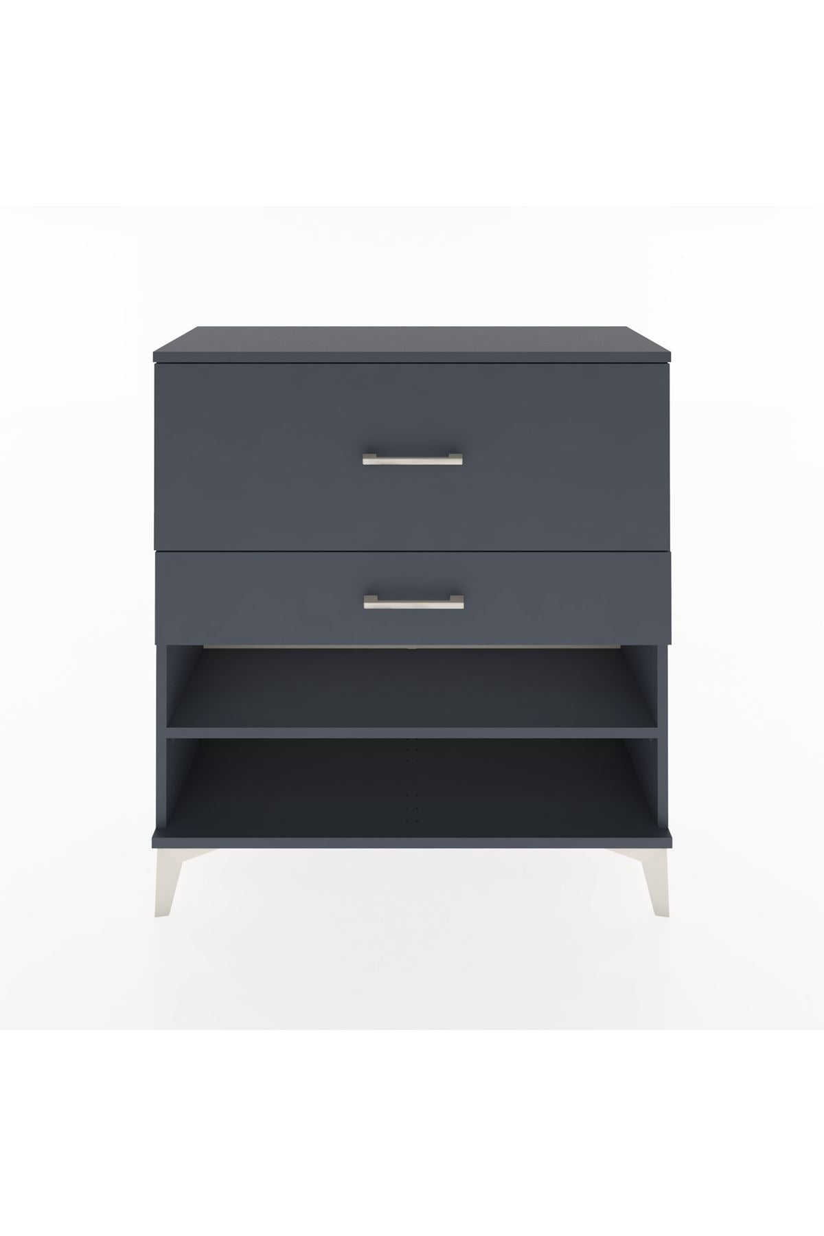 Arges Şifonyer Tek Raflı 2 Çekmeceli 88x30x96 - S04M016V5A