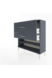 Arges Şifonyer Tek Raflı 2 Çekmeceli 88x30x96 - S04M016V5A