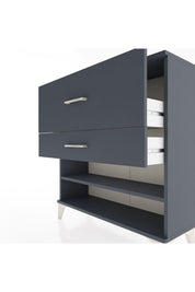 Arges Şifonyer Tek Raflı 2 Çekmeceli 88x30x96 - S04M016V5A