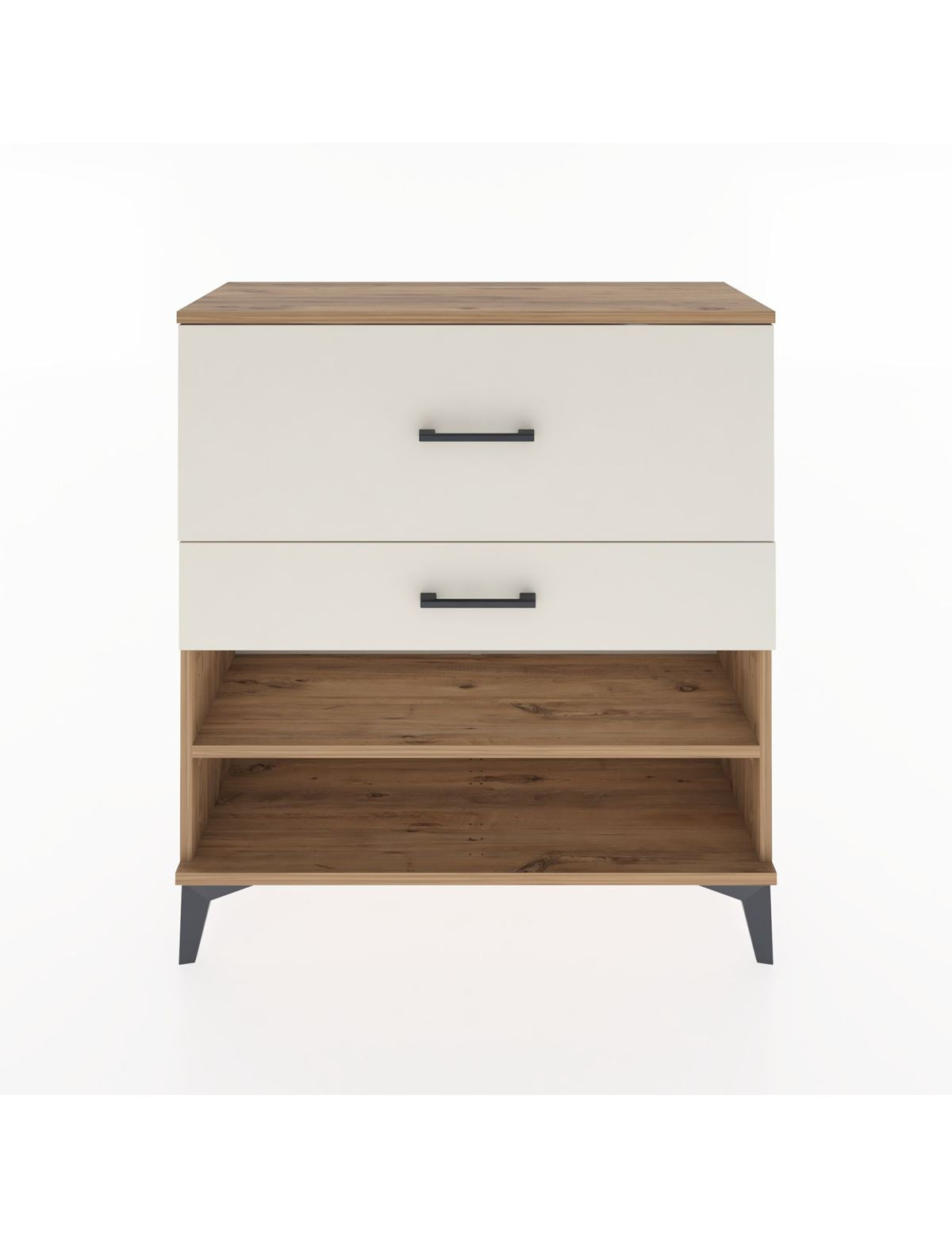 Arges Şifonyer Tek Raflı 2 Çekmeceli 88x30x96 - S04M016V7A