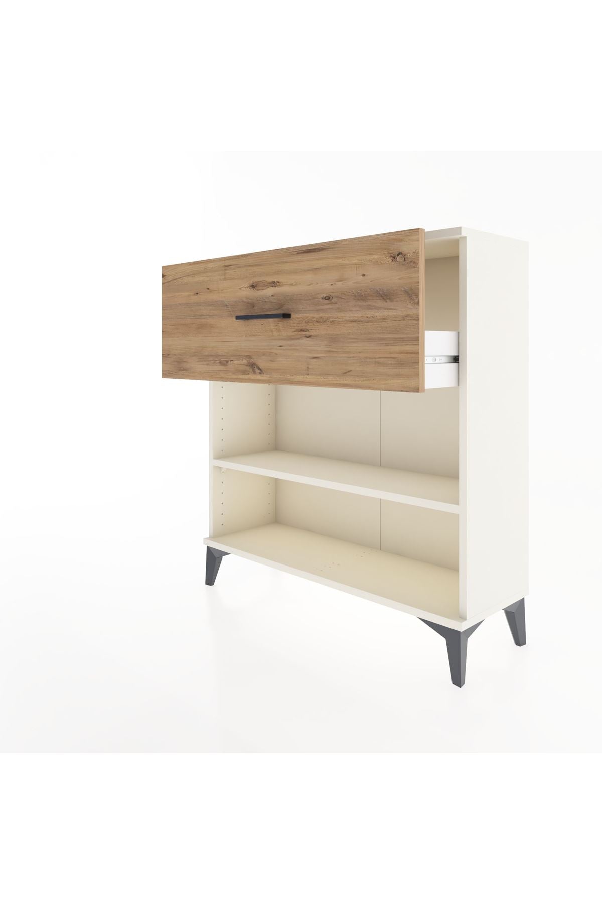 Arges Şifonyer Tek Raflı Tek Çekmeceli 88x30x96 - S04M017V3A