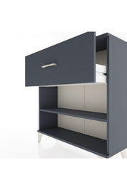 Arges Şifonyer Tek Raflı Tek Çekmeceli 88x30x96 - S04M017V5A