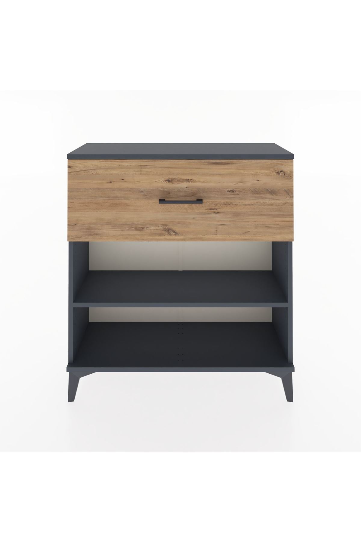 Arges Şifonyer Tek Raflı Tek Çekmeceli 88x30x96 - S04M017V6A