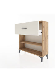 Arges Şifonyer Tek Raflı Tek Çekmeceli 88x30x96 - S04M017V7A