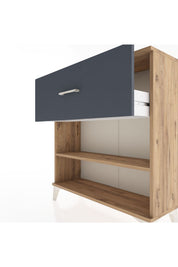 Arges Şifonyer Tek Raflı Tek Çekmeceli 88x30x96 - S04M017V8A