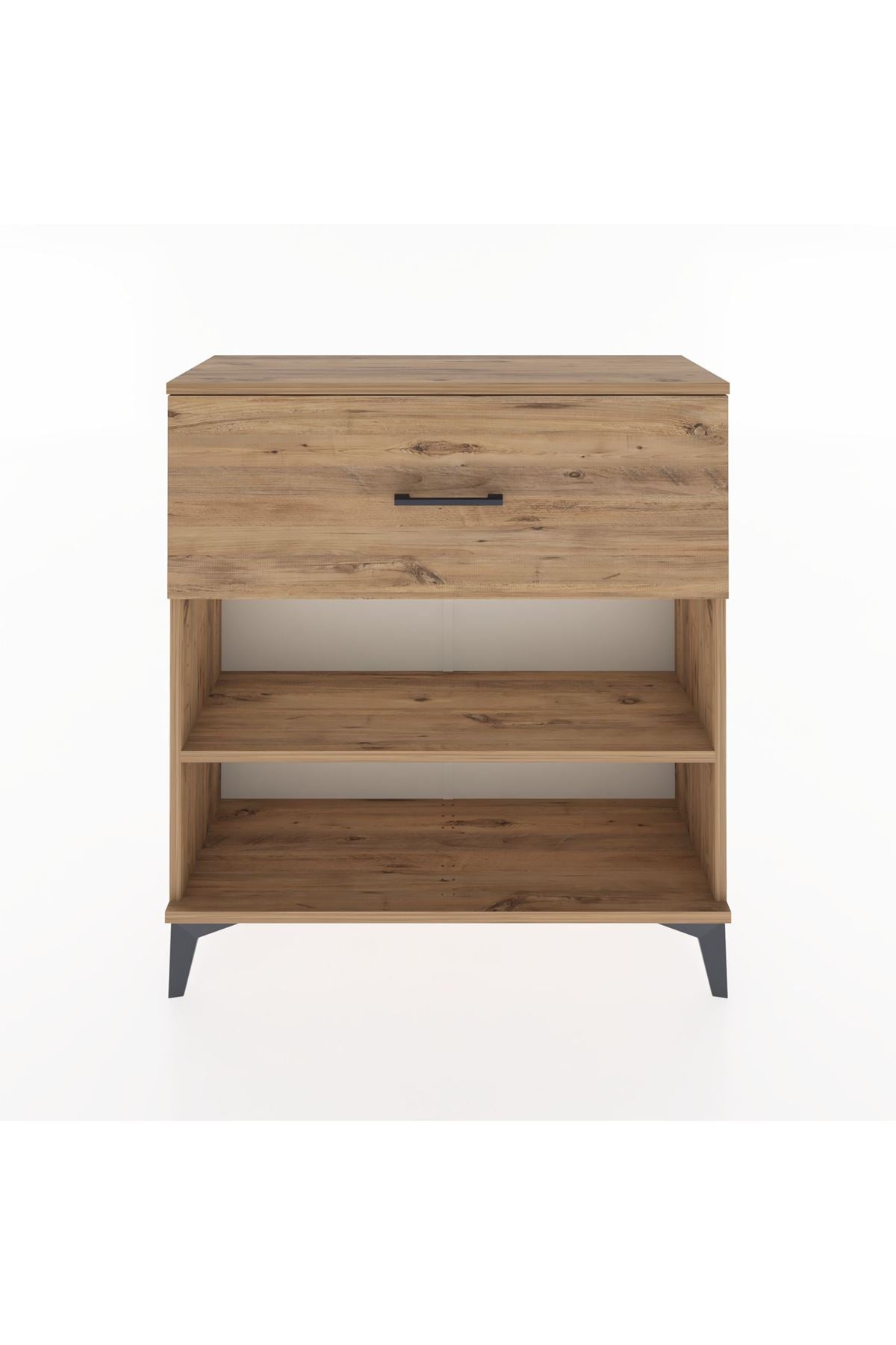 Arges Şifonyer Tek Raflı Tek Çekmeceli 88x30x96 - S04M017V9A