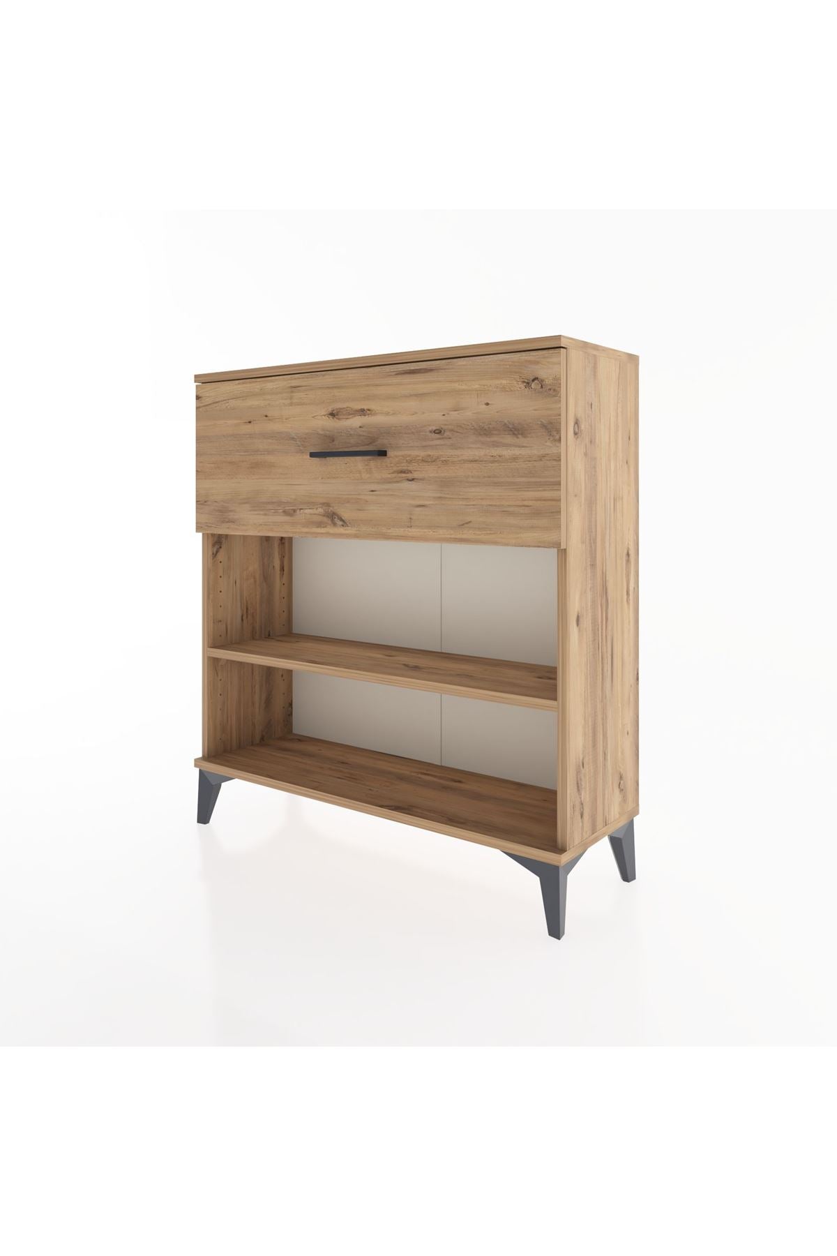 Arges Şifonyer Tek Raflı Tek Çekmeceli 88x30x96 - S04M017V9A