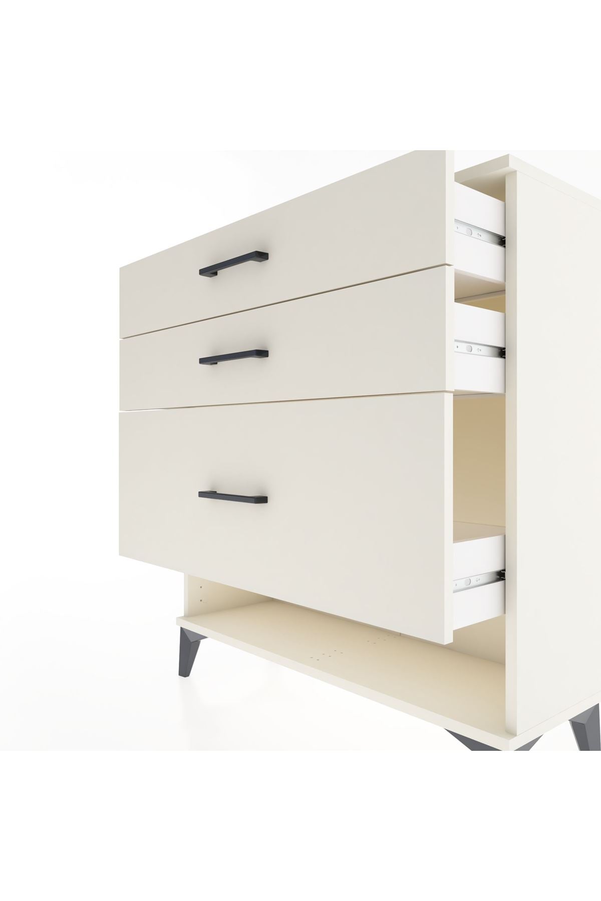 Arges Şifonyer 3 Çekmeceli 88x30x96 - S04M018V1A
