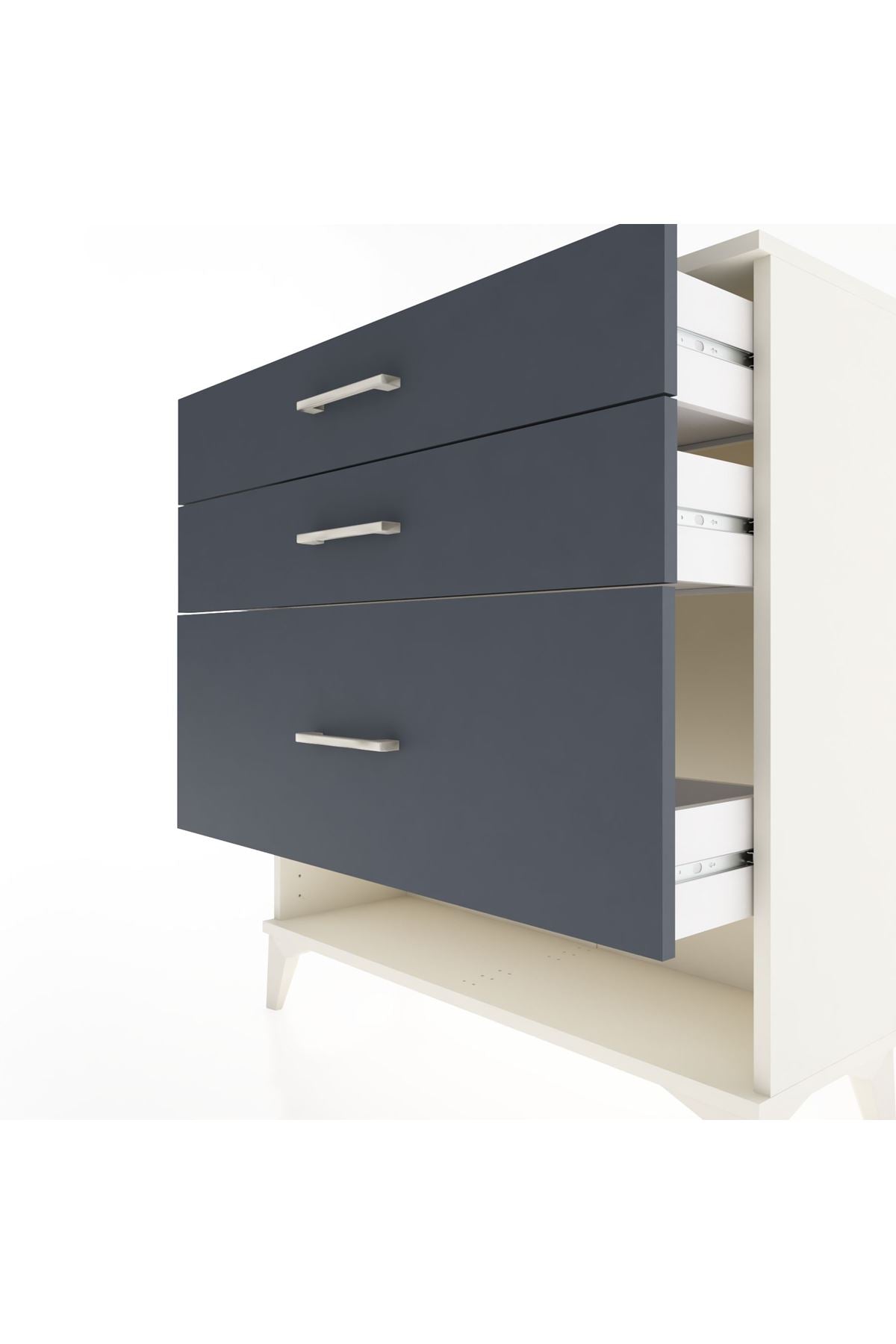 Arges Şifonyer 3 Çekmeceli 88x30x96 - S04M018V2A