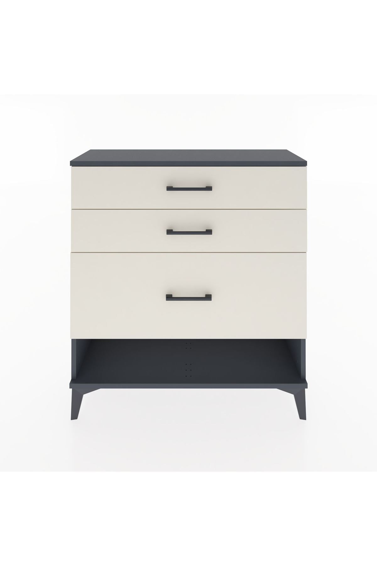Arges Şifonyer 3 Çekmeceli 88x30x96 - S04M018V4A