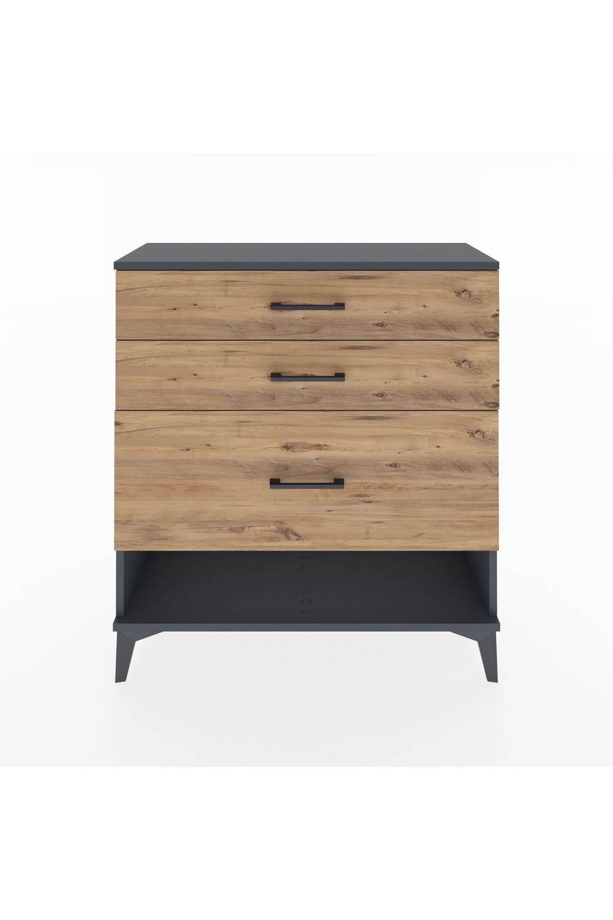 Arges Şifonyer 3 Çekmeceli 88x30x96 - S04M018V6A