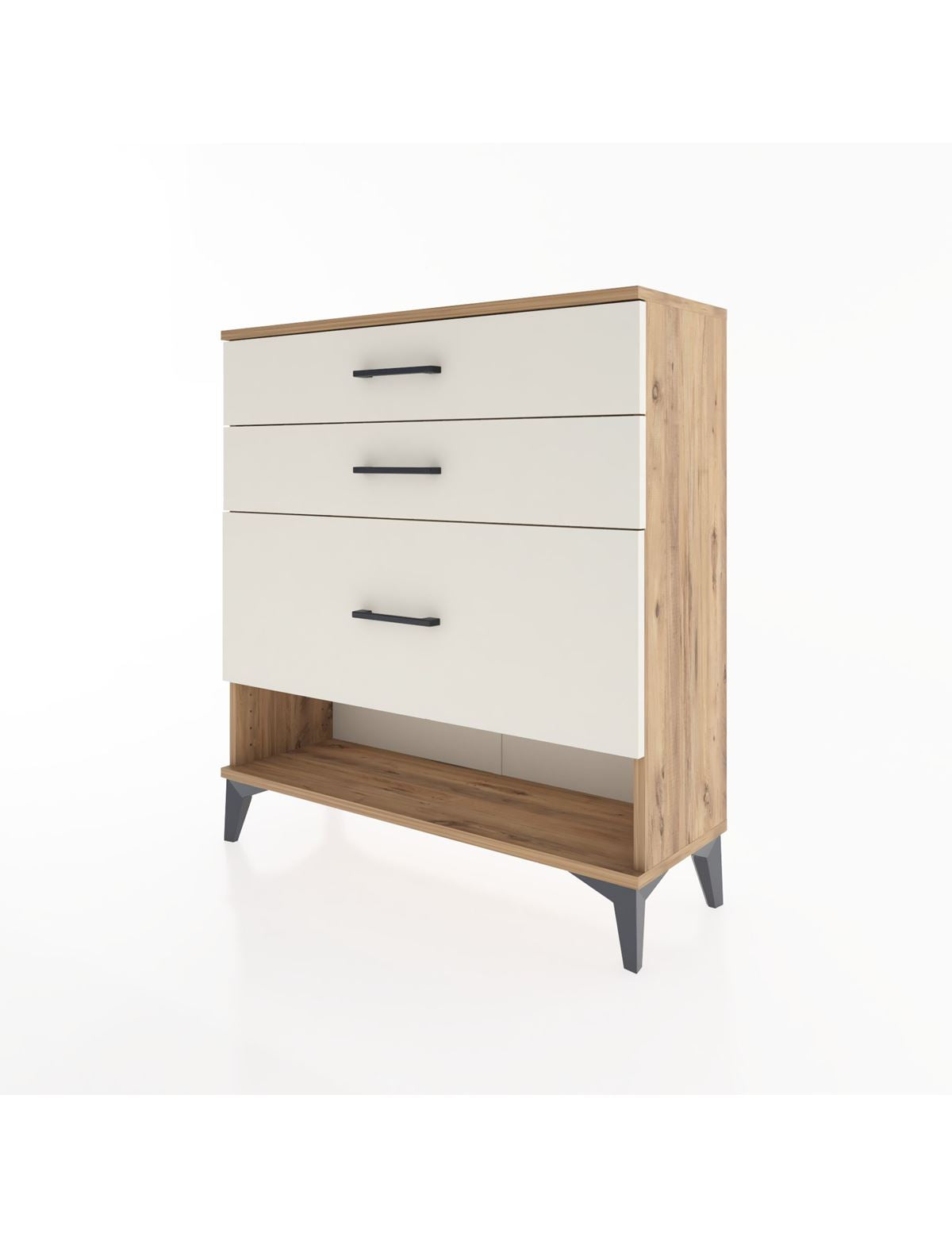 Arges Şifonyer 3 Çekmeceli 88x30x96 - S04M018V7A
