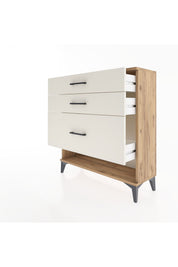 Arges Şifonyer 3 Çekmeceli 88x30x96 - S04M018V7A