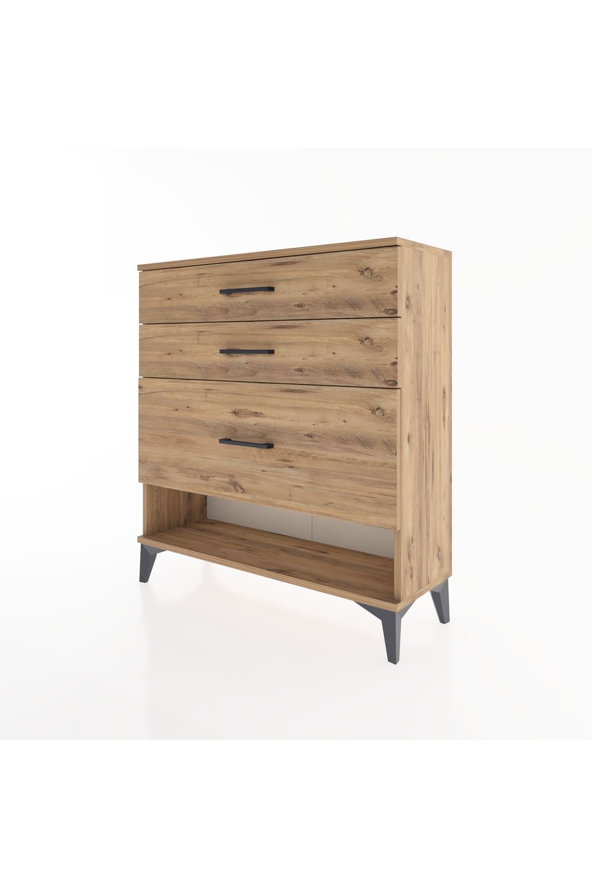 Arges Şifonyer 3 Çekmeceli 88x30x96 - S04M018V9A