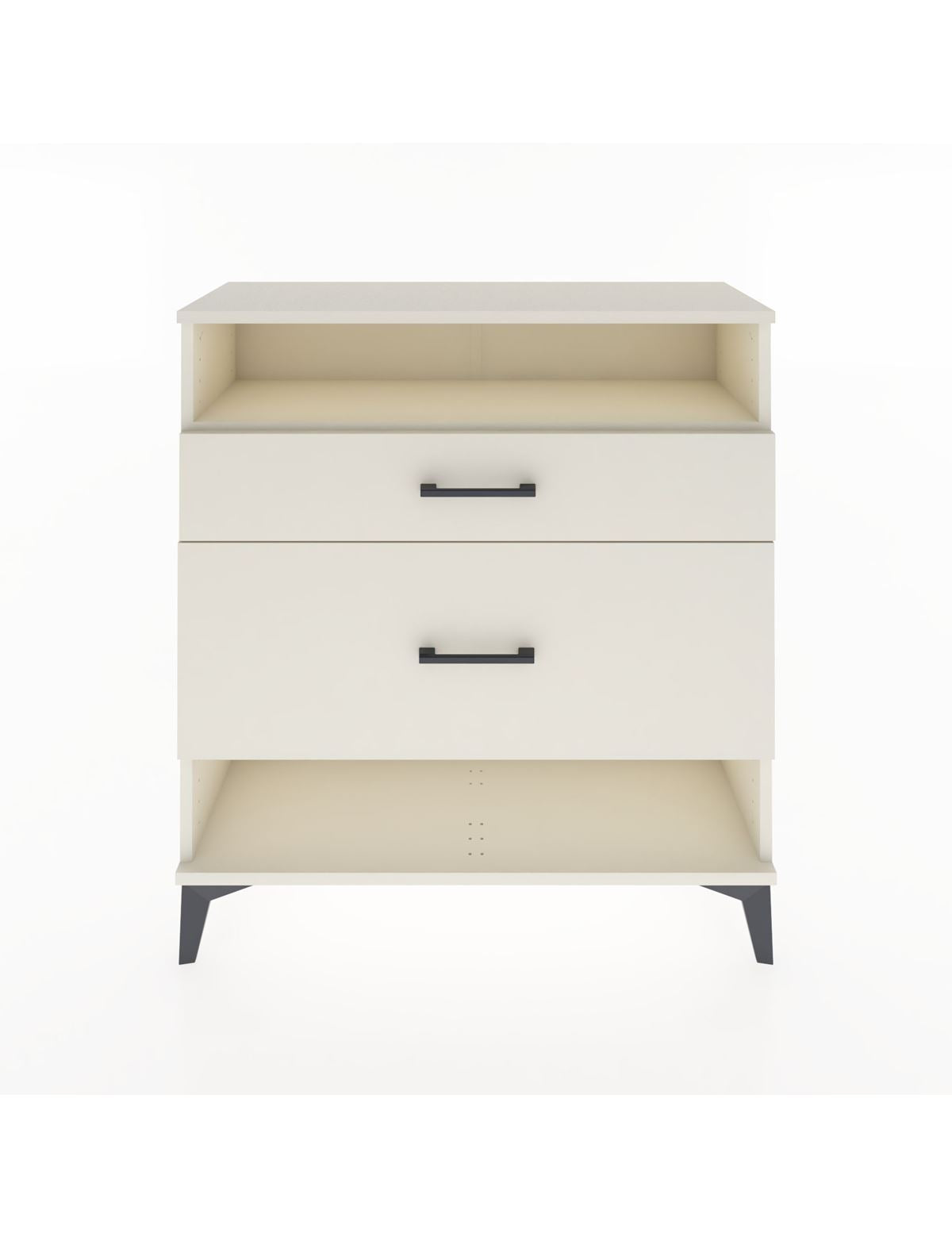 Arges Şifonyer Tek Raflı 2 Çekmeceli 88x30x96 - S04M019V1A