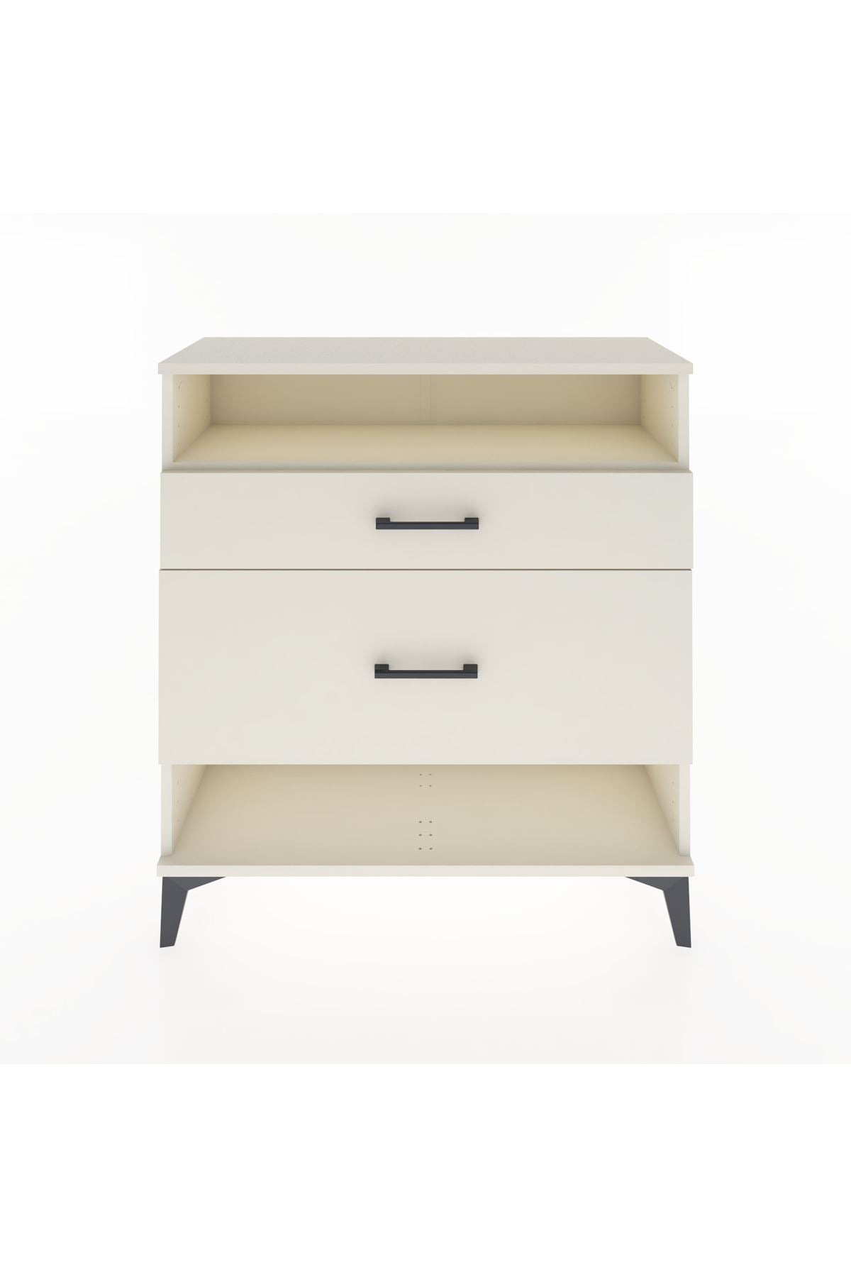 Arges Şifonyer Tek Raflı 2 Çekmeceli 88x30x96 - S04M019V1A