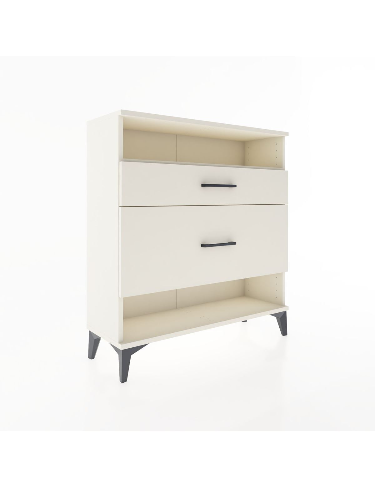 Arges Şifonyer Tek Raflı 2 Çekmeceli 88x30x96 - S04M019V1A