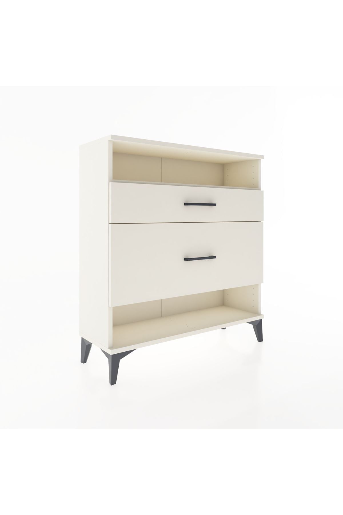 Arges Şifonyer Tek Raflı 2 Çekmeceli 88x30x96 - S04M019V1A