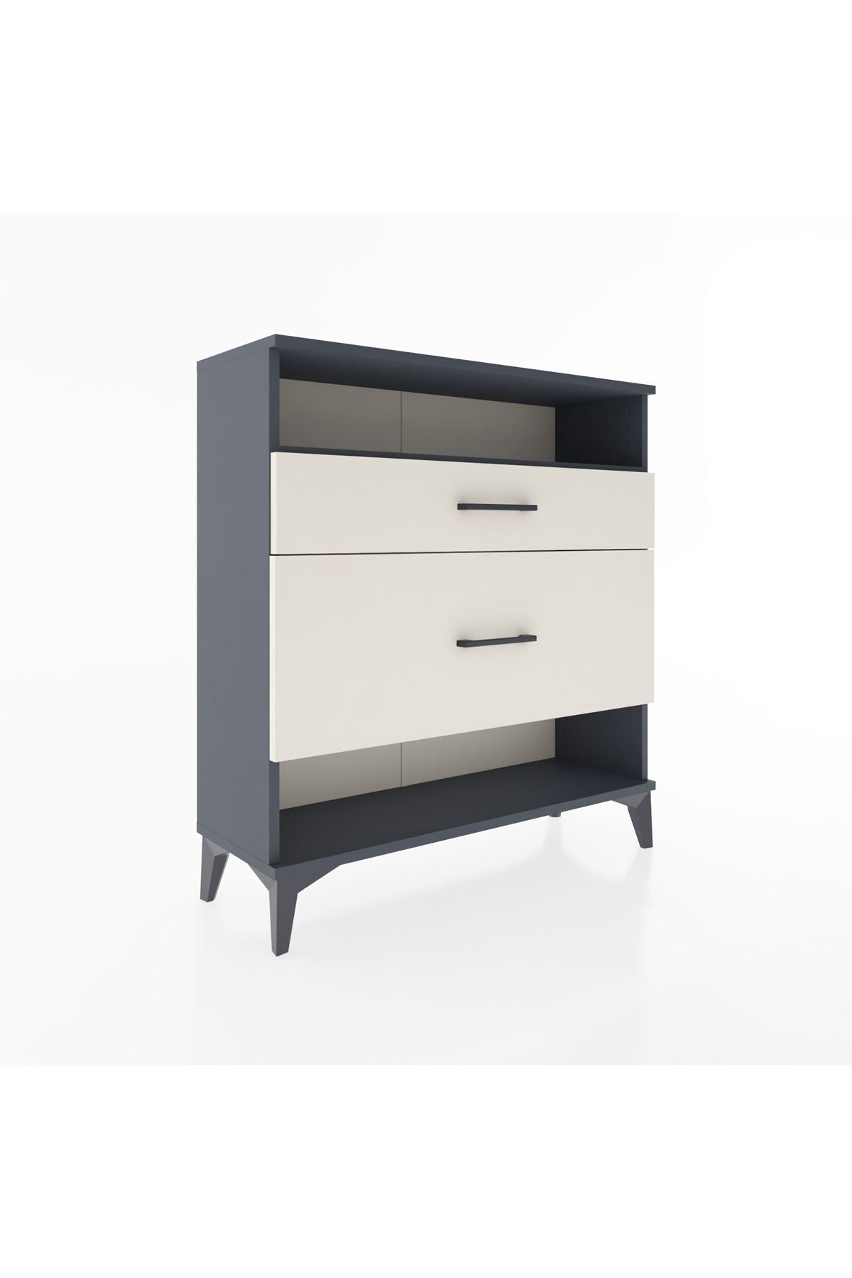Arges Şifonyer Tek Raflı 2 Çekmeceli 88x30x96 - S04M019V4A