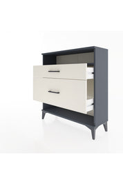 Arges Şifonyer Tek Raflı 2 Çekmeceli 88x30x96 - S04M019V4A