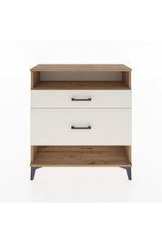 Arges Şifonyer Tek Raflı 2 Çekmeceli 88x30x96 - S04M019V7A