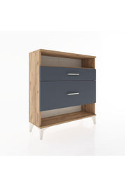 Arges Şifonyer Tek Raflı 2 Çekmeceli 88x30x96 - S04M019V8A