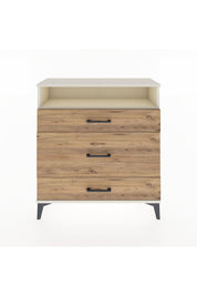 Arges Şifonyer Tek Raflı 3 Çekmeceli 88x30x96 - S04M020V3A