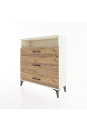 Arges Şifonyer Tek Raflı 3 Çekmeceli 88x30x96 - S04M020V3A