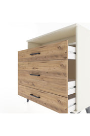 Arges Şifonyer Tek Raflı 3 Çekmeceli 88x30x96 - S04M020V3A