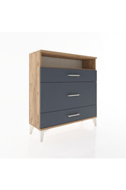 Arges Şifonyer Tek Raflı 3 Çekmeceli 88x30x96 - S04M020V8A