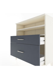 Arges Şifonyer 2 Raflı 2 Çekmeceli 88x30x96 - S04M021V2A