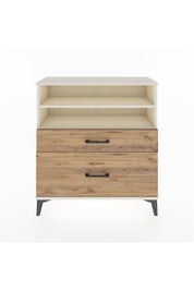 Arges Şifonyer 2 Raflı 2 Çekmeceli 88x30x96 - S04M021V3A
