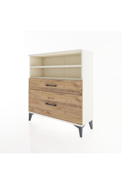 Arges Şifonyer 2 Raflı 2 Çekmeceli 88x30x96 - S04M021V3A